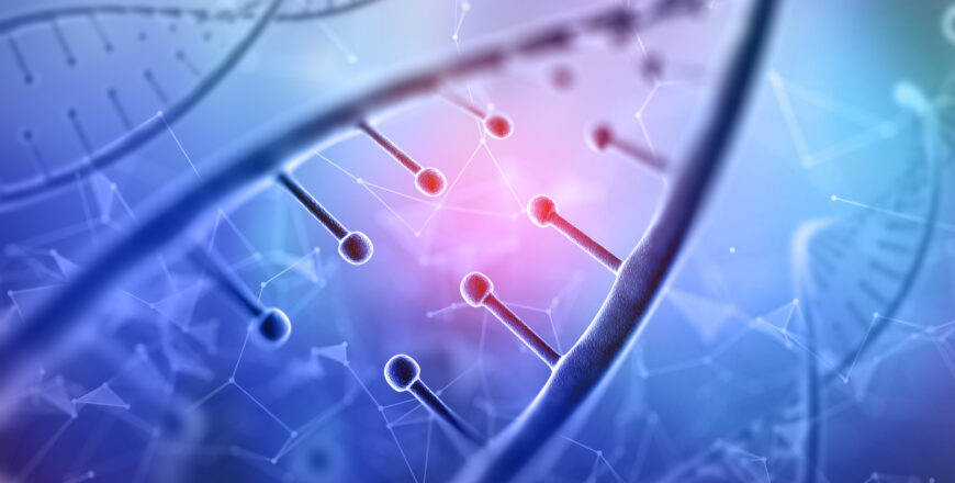 3d-medical-background-with-close-up-dna-strands-low-poly-design